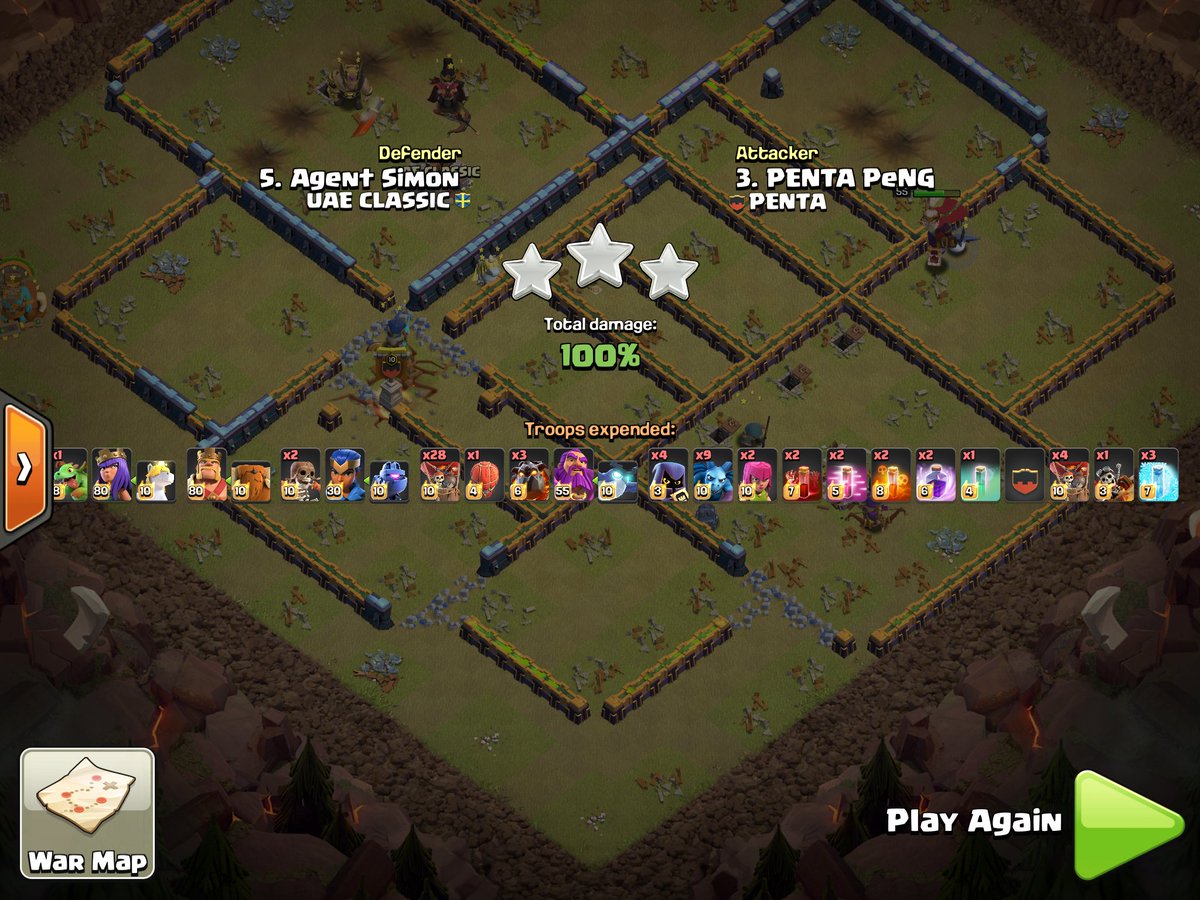 My performance today 🤓🔥 <a href="/TeamQueso_CoC/">Team Queso CoC</a>