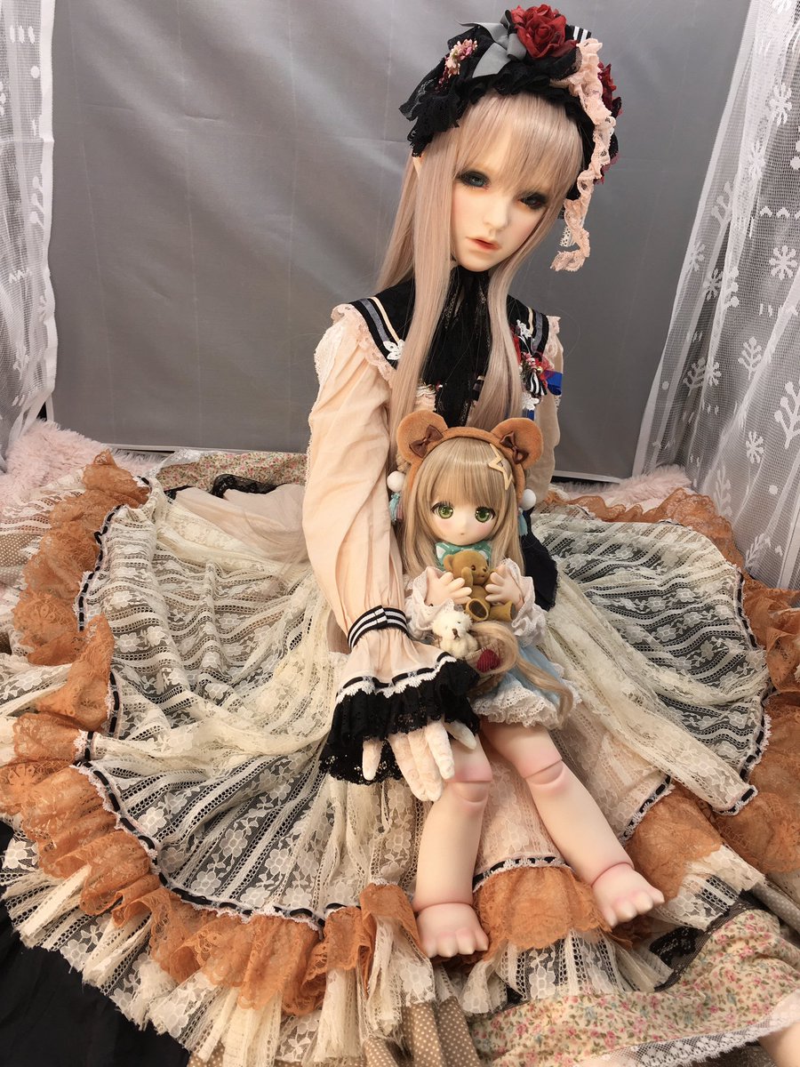 orihi_ran's tweet photo. #人形 #ドール #球体関節人形 #Dollmore #TrinityDoll #PUYOODOLL #kumako https://t.co/uPz3O1bh7b