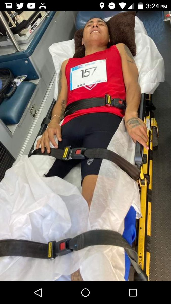 JRRANGEL23's tweet photo. De terror  arrebatarle el sueño a un Atleta discapacitado a pesar de que lo atropellaron,quedó en 2o lugar 
¿Que harán al respecto @Maraton_Gdl ?
Hace 8 días luchando por qué estuvieran en la competencia, hasta  
@Electrolit nos apoyó 
¿Podemos hacer algo @EnriqueAlfaroR?
RT🙏 https://t.co/ir0hCasvbI