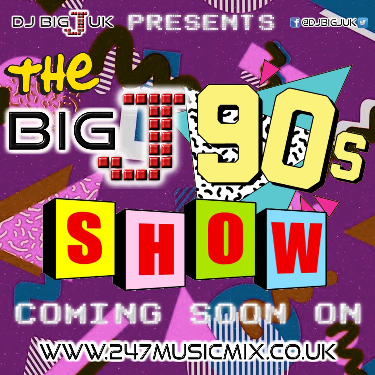 DJBigJUK's tweet photo. Coming soon folks 🎶🎵

#djbigjuk #thebigj90sshow @247Mix #90smusic #90s #radioshow #90sradio #90sradioshow #247musicmix #247musicmixradio https://t.co/UPFCmDYYoG