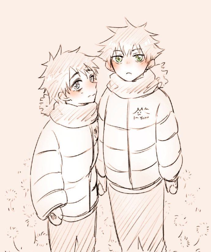 featheredcage's tweet photo. Sea Urchin and Sea Urchin Senpai https://t.co/0518WpNp9w