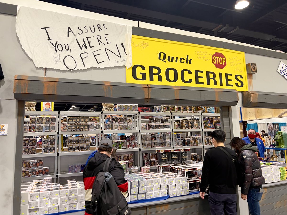I’m supposed to be here today. #fanexpovancouver #fanexpovancouver2022 #clerks