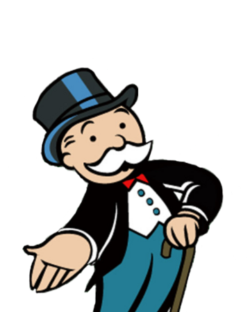 deakinbooks's tweet photo. "These rich men were called capitalists. They were fat, ugly men with wicked faces ... You can see that he is dressed in a long black coat which was called a frock coat, and a queer, shiny hat shaped like a stovepipe, which was called a top hat."

The face of evil capitalism: https://t.co/sT9kYDwZeS