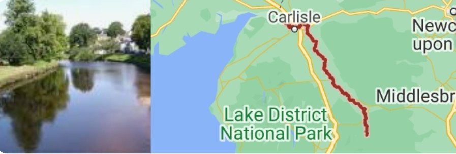 Heritarcumbria's tweet photo. #RiversAZ & it's E for #RiverEden today's coach guiding recce followed the #Eden The #Romans called it Itouna deriving from Celtic ituna, meaning water or rushing. Starting in #Mallerstang it flows north for 90miles to #SolwayFirth
@VisitEden @VisitCumbria @CanalRiverTrust https://t.co/loufgSYZb2