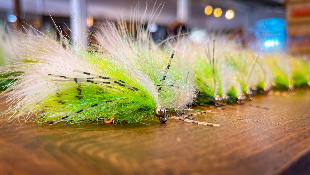 TuckRiverClub's tweet photo. Lined up and ready for service! Great selections of streamers, nymphs, and dry flies in stock!

#TuckFlyShop #Waynesville #SylvaNC #BrysonCity #WNCFlyFishingTrail #DiscoverJacksonNC #FlyShopSmall #ShopOnline https://t.co/YqFmjiu6g9