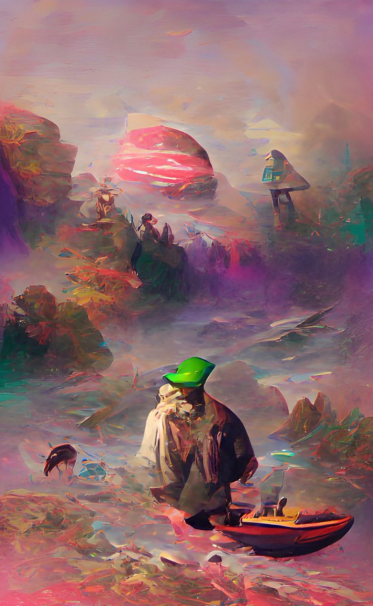 PurplePeople's tweet photo. 💜#PurplePeople 

💚"Upon Obtaining #GreenCap"💚

The Green Cap is not so easily attained. 

   After many years of training, the freshly 💚#greencapped and recently christened #GreenWizard sets their eyes to the horizon.💚💜 https://t.co/Z0upCDaBJy