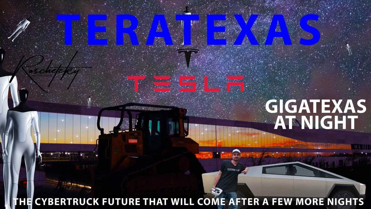 RoschetzkyP's tweet photo. Hey @elonmusk - Whats up with a few Locals that have lived in Austin since forever ago and have dedicated years of their lives to documenting Tesla and the Transition to Sustainable Energy grabbing an Invite to Giga-CON Fest? #Tesla #RoschetzkyPhotography #AustinTesla https://t.co/N20fiyLuLN