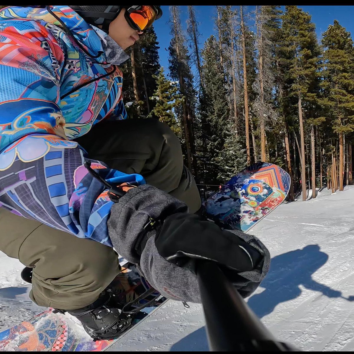 Luke Vo (@1uk3v0) on Twitter photo Learning to ride with a #GoPro and a selfie stick has been a challenge....
At least style points count for something!
<a href="/Android_Jones/">Android Jones</a>|<a href="/threyda/">Threyda</a>|<a href="/neversummerind/">Never Summer Ind.</a>|<a href="/GoPro/">GoPro</a>
#GoSnowboarding Learning to ride with a #GoPro and a selfie stick has been a challenge....
At least style points count for something!
<a href="/Android_Jones/">Android Jones</a>|<a href="/threyda/">Threyda</a>|<a href="/neversummerind/">Never Summer Ind.</a>|<a href="/GoPro/">GoPro</a>
#GoSnowboarding