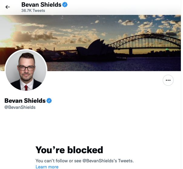 beneltham's tweet photo. Bevan Shields blocked me for pointing out he misreported the Sydney train lockout https://t.co/f5fUp7KYjX
