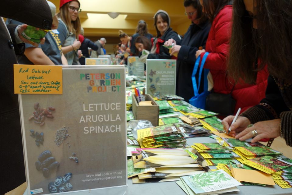 PetersonGarden's tweet photo. Have you saved seeds from plants in your garden, have leftover new or used seed packets, or are looking for seeds? Come to our Annual Seed Swap on March 12th at @ChicagoMkt from 11am-2pm! RSVP for our Annual Seed Swap through our website: https://t.co/lESvXaGnzr. #Chicago https://t.co/8RdsgIHIgO