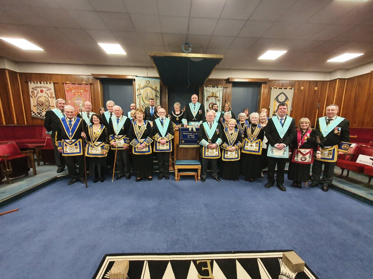 Preston Guild Lodge No 4408 and Preston Guild Lodge No 29. February 2022. <a href="/GuildLodge4408/">Preston Guild 4408</a>