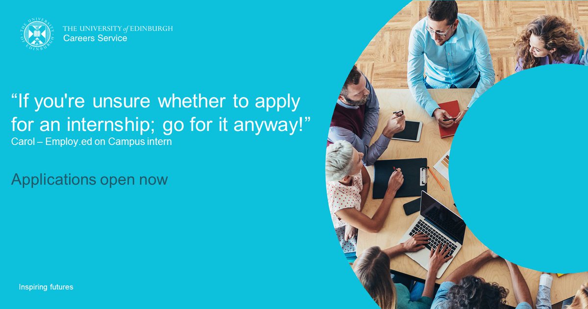 uofedcareers's tweet image. Employ.ed on Campus applications closing soon! Don’t leave it in draft - press submit and get a paid internship right here at the University. edin.ac/37IIR6S #experienceworks #EdSummerInterns #internship