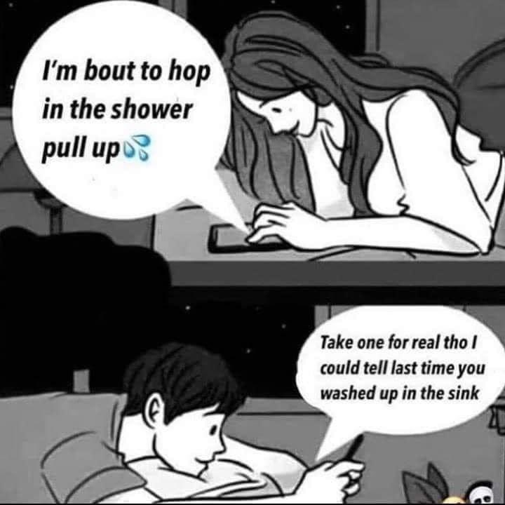ballinluxe's tweet photo. She took a hoe bath?
#ShowerThoughts #hoebath #washup #funnymemes https://t.co/6AIgFNqFBb