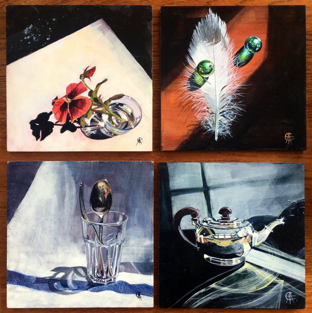 CatSalterArtist's tweet photo. Still some paintings left from my studio clearance sale!
From £15 to £50. Let me know if you would like to buy one!
#artsale #studioclearance #buyartdirect #artonsale #ownart https://t.co/1F1INmas6N