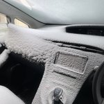 雪国で車のドアや窓を開けて放置していると？車内が雪まみれになる!