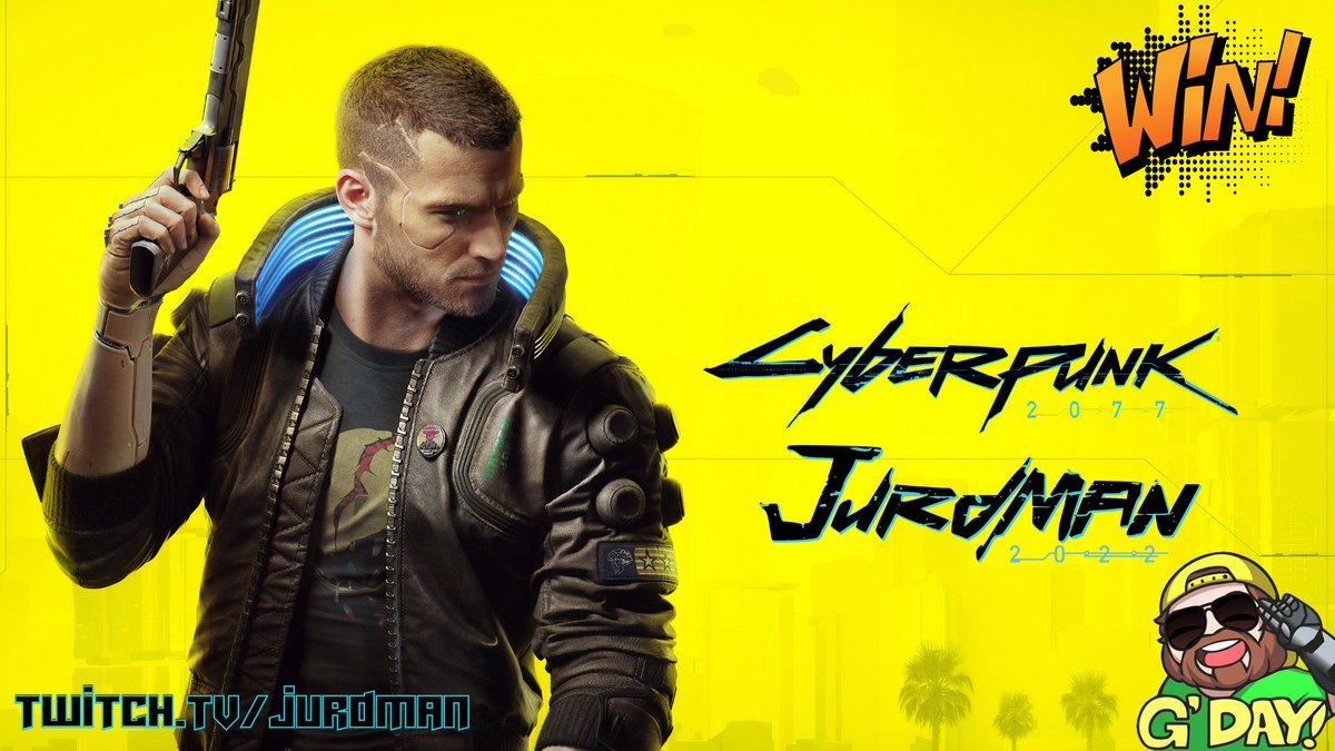 jurdman's tweet image. WIN @CyberpunkGame on PC TONIGHT!!
BE IN CHAT TO WIN
9:30PM AEDT on twitch.tv/jurdman

We are jumping into the #Cyberpunk2077 Next Gen Update on @XboxANZ all week leading up to @ELDENRING on FRIDAY!!

Enter the #eldenring giveaway here:
gleam.io/dqyLr/elden-ri…

#Giveaway