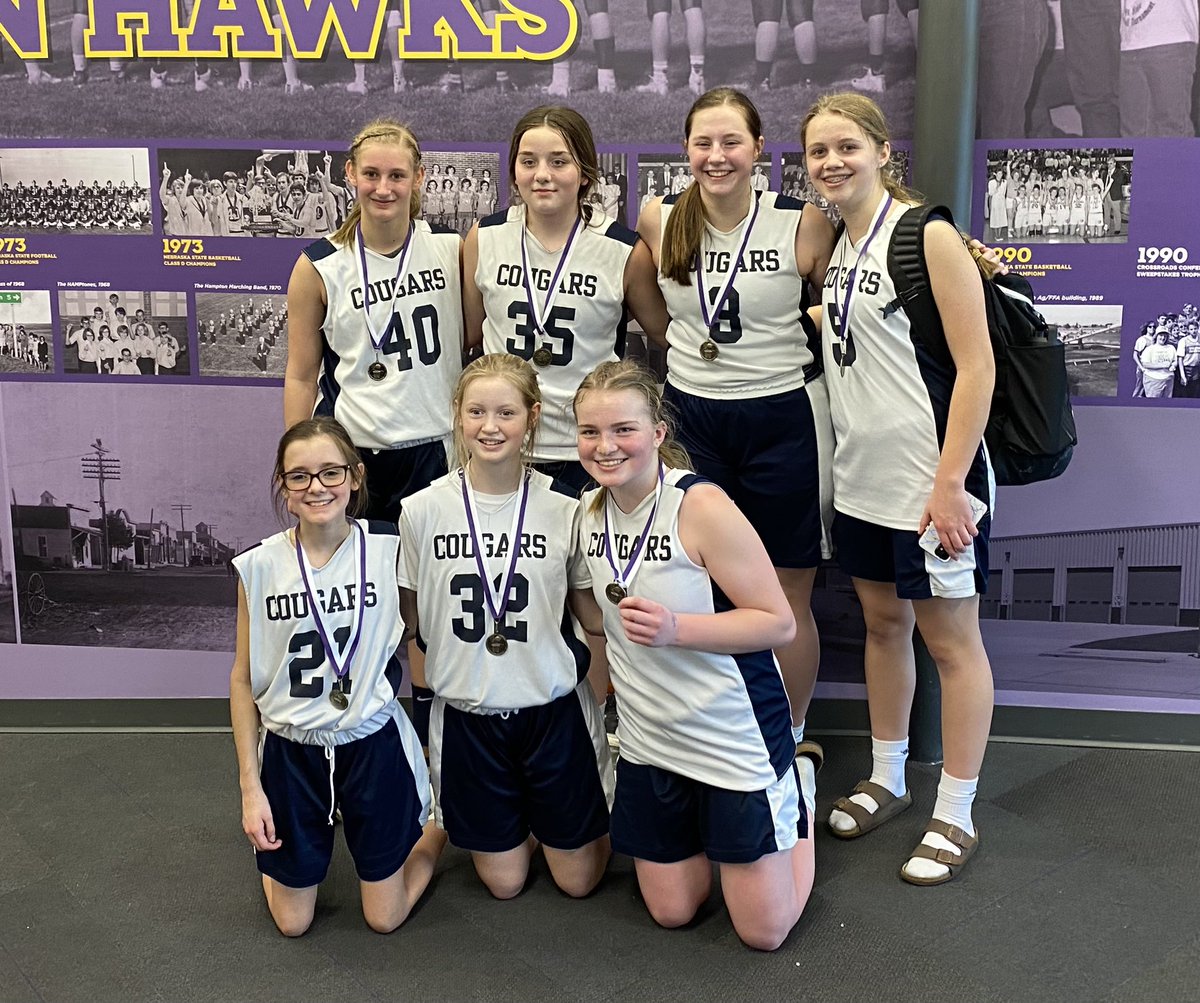 RyanDickeyCCDad's tweet photo. Finished the season with two more wins over Sutton and Heartland!  4-0 on the day!  17-0 on the season!  Hampton Tournament Champs!  Now on to track and CNBA summer ball! @CC_GBB @CNBA_BASKETBALL @EmaDickey https://t.co/6TrcQh1uY1