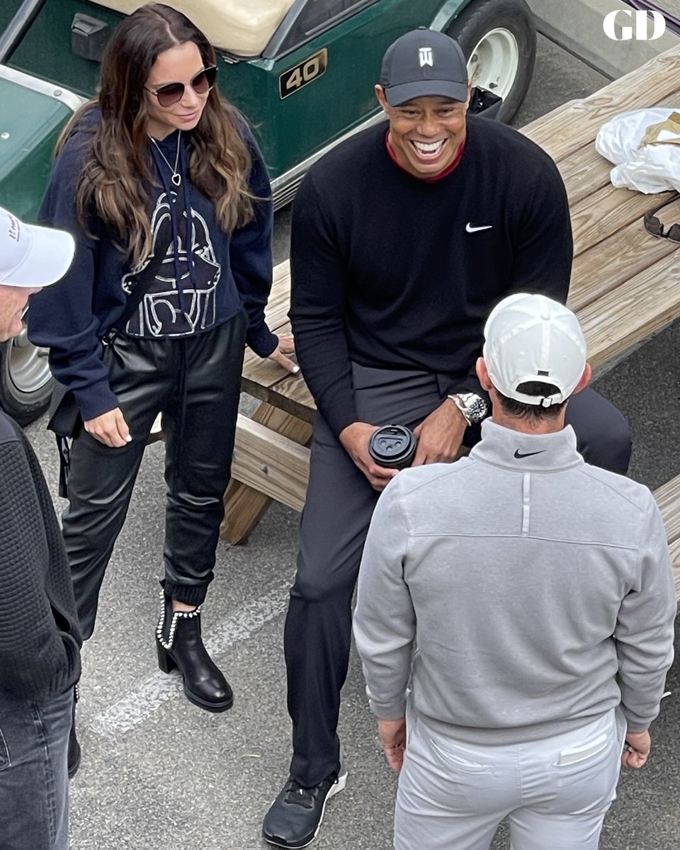 GolfDigest's tweet photo. What do you think @TigerWoods and @McIlroyRory are talking about? 🤔 https://t.co/lDBeHqpjxG