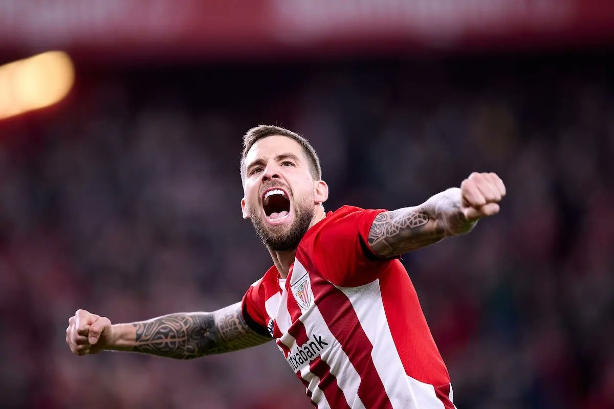 InigoMartinez's tweet photo. Gau ederra San Mames-en! 🙌🏼🏟 Euskal derbixe Bilbon geatzen da! 🦁

Gran noche en San Mamés! El derbi vasco se queda en Bilbao! 🔴⚪
#AupaAthletic https://t.co/Uau0LrkOaN