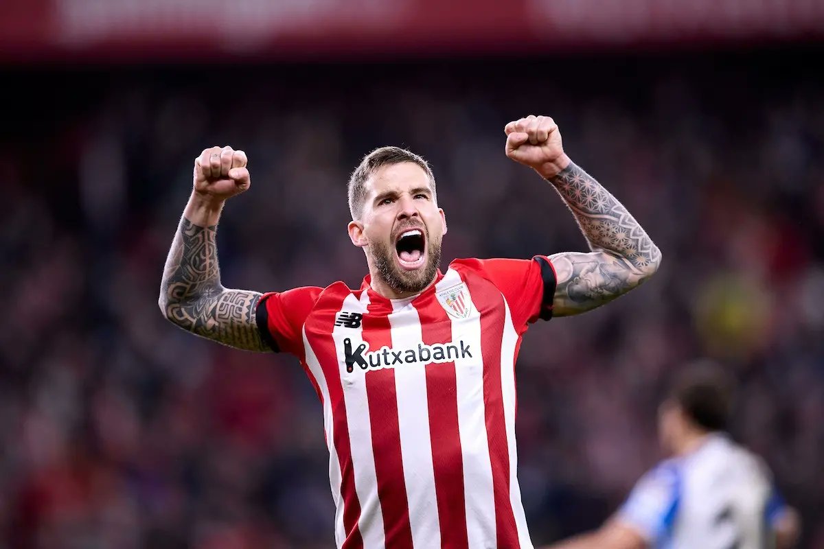 InigoMartinez's tweet photo. Gau ederra San Mames-en! 🙌🏼🏟 Euskal derbixe Bilbon geatzen da! 🦁

Gran noche en San Mamés! El derbi vasco se queda en Bilbao! 🔴⚪
#AupaAthletic https://t.co/Uau0LrkOaN