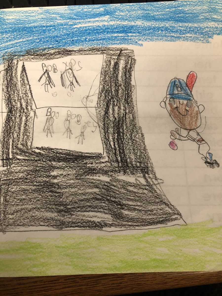 Mason_rm9's tweet photo. Love these Jackie Robinson directed drawings after reading his biography this week! @GCEgators @PrincipalGCE @WayneTwpSuper https://t.co/gB9LEEfQ4N