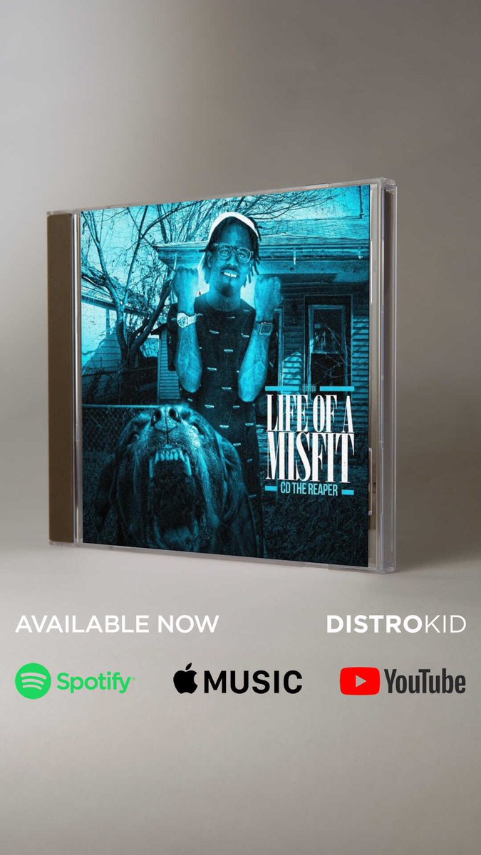 RealCDtheRapper's tweet photo. “Life of a Misfit” is available now on ALL streaming services https://t.co/GlepgHueKw https://t.co/jPQPAbPIgB