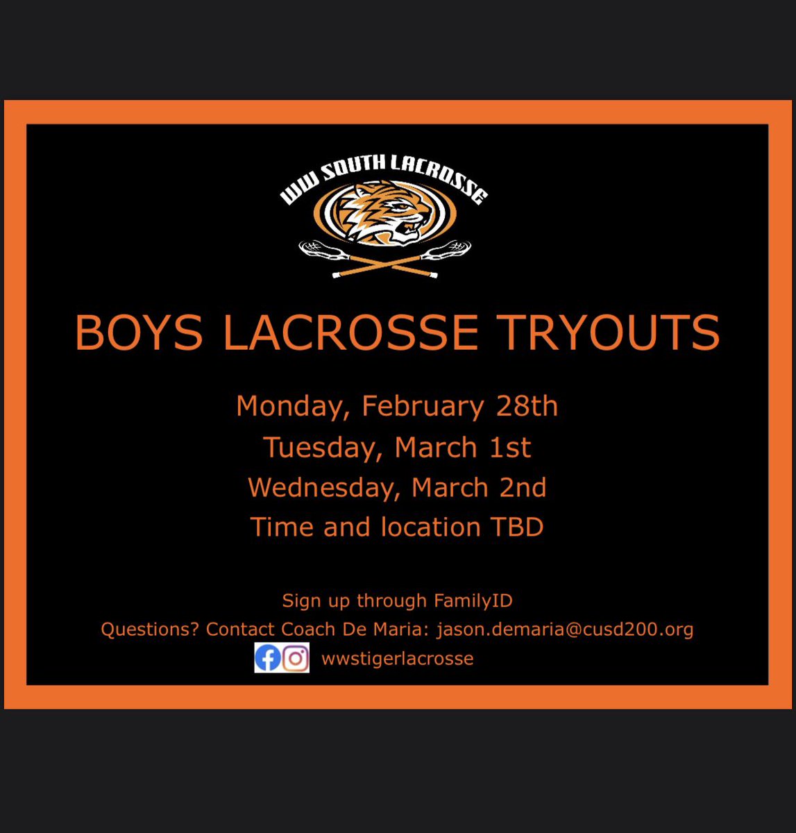 WWS Tiger Lacrosse tweet media