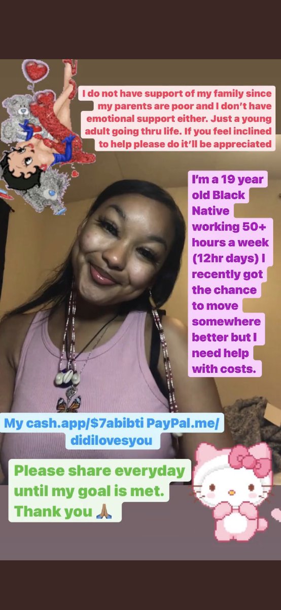 oppresseddingy's tweet image. RT to help my friends crowdfunding raise more traction pls it’s hard out here y’all 💗the next person able to help could help on your tl