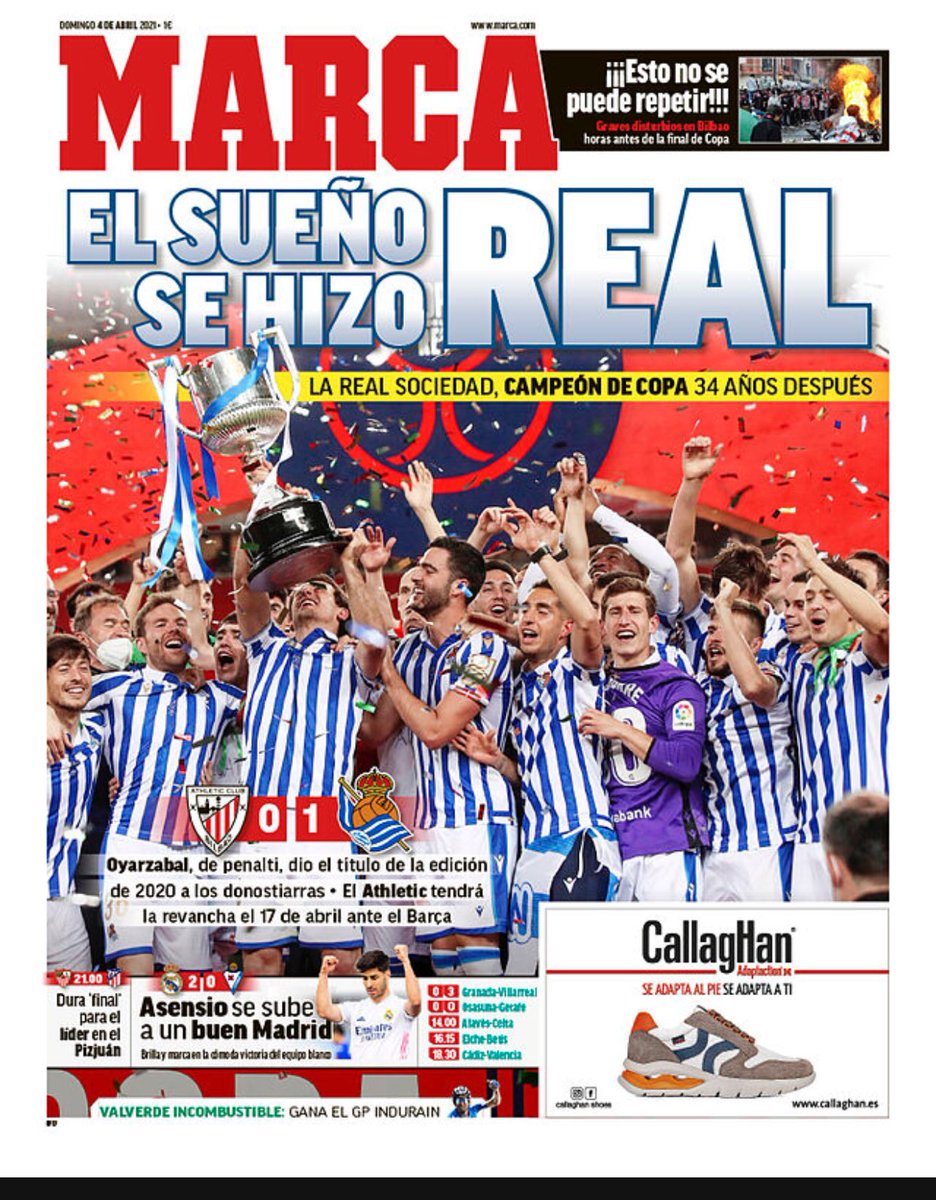<a href="/NatxoAguirre/">Natxo Aguirre</a> <a href="/RealSociedad/">Real Sociedad Fútbol</a> Animo gente, esta es para toda la vida, su victoria de hoy solo 3 puntos 💪💪🤍💙