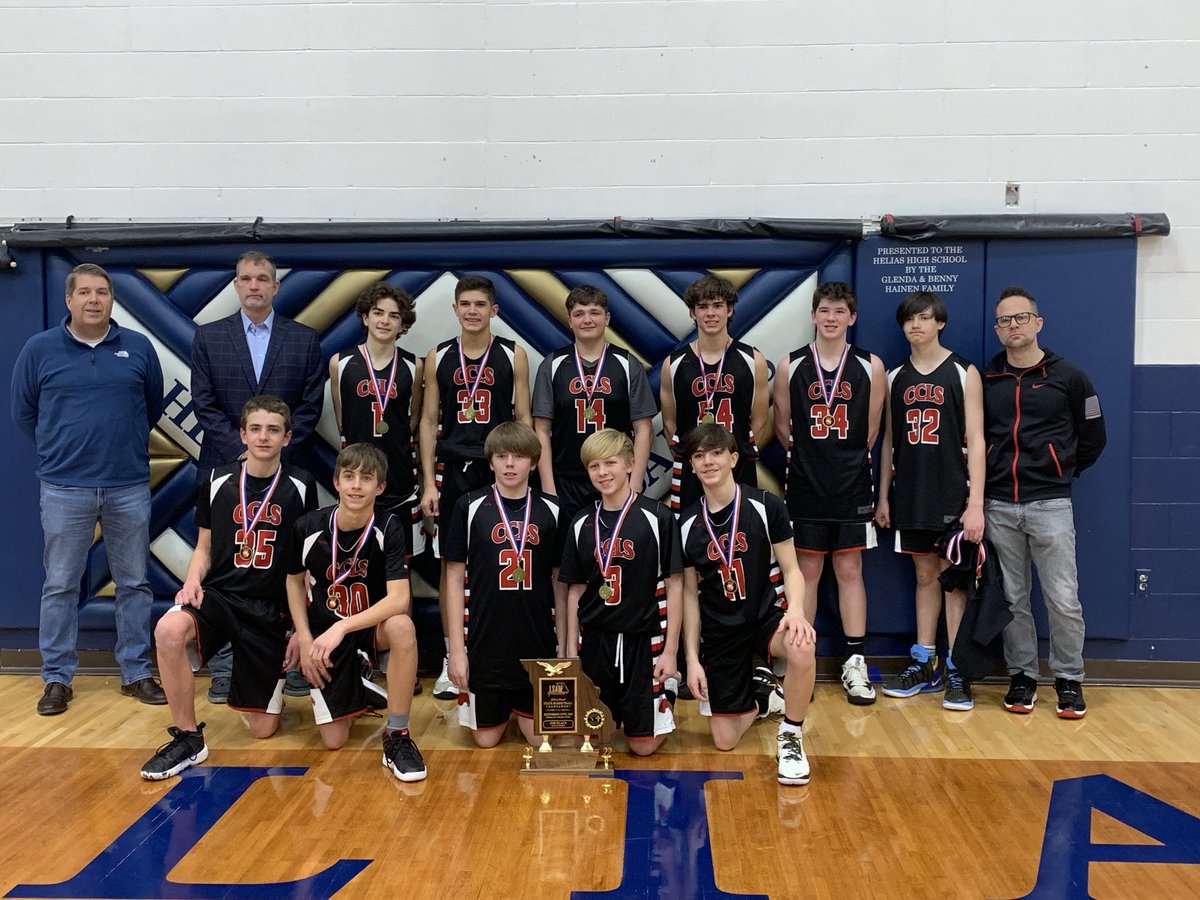 The ⁦<a href="/CCLSChargers/">CCLS - St. Louis</a>⁩ boys team fought valiantly for a 2nd place finish. They showed a lot of heart. Great job!