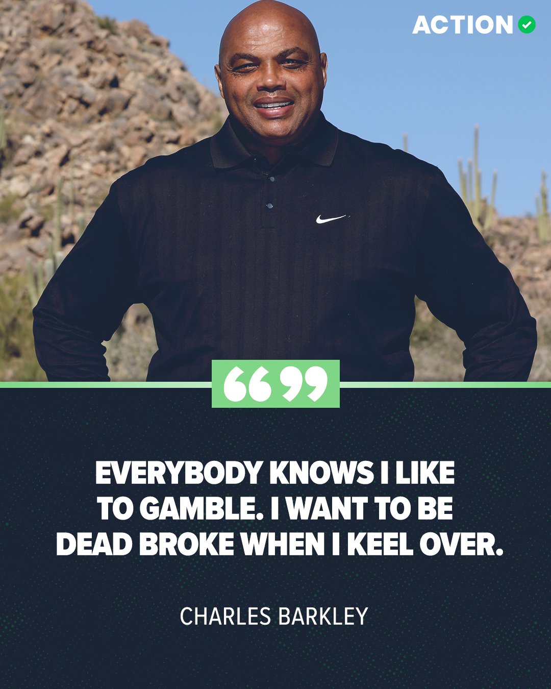 Happy Birthday to Charles Barkley, who gave us this amazing quote 