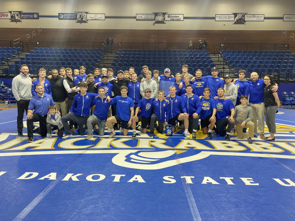 GoJacksWrestle's tweet photo. The Border Bell is back in Brookings https://t.co/SyNRzsO2ek