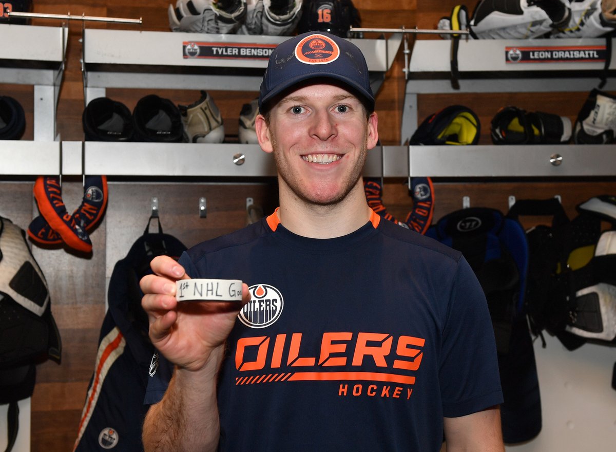 Congrats on number one, Benny! 👏

#LetsGoOilers