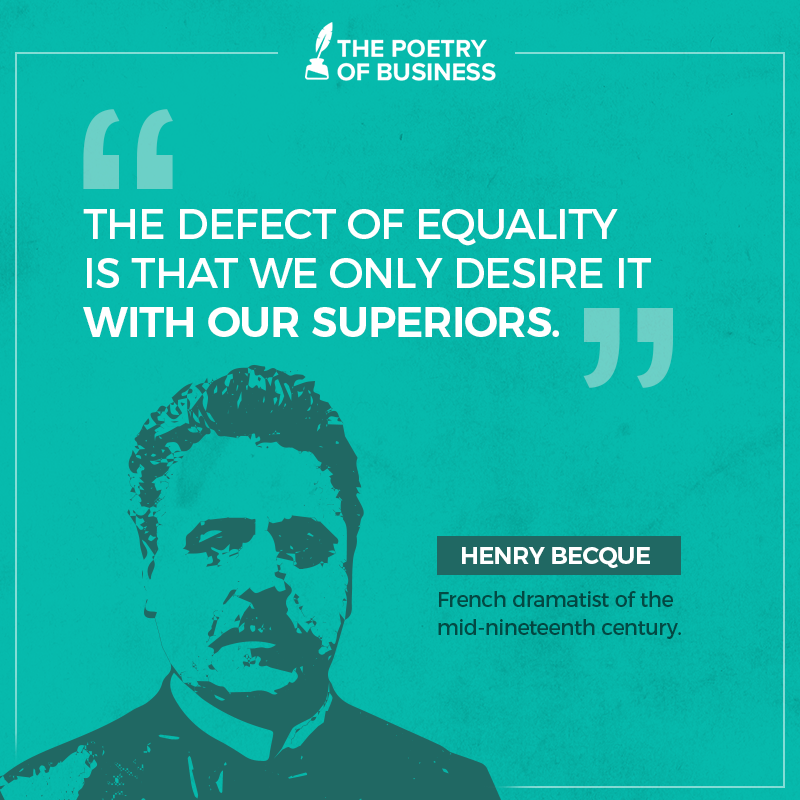 Prototyze1's tweet photo. Why do you think Henry Becque said these words?

#ThePoetryOfBusiness #HenryBecque  #QuoteOfTheDay https://t.co/jJJWYxPMWG