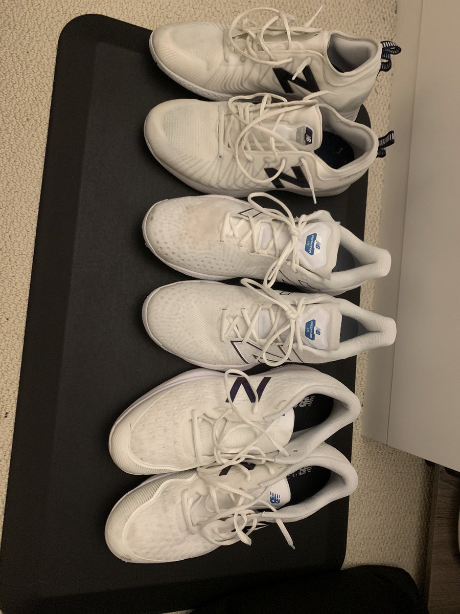 nbrodie09's tweet photo. @newbalance tennis shoes aren’t what they used to be. 3 different models. Same outcome in less than a month each. Smh. https://t.co/SLzzakjlvS