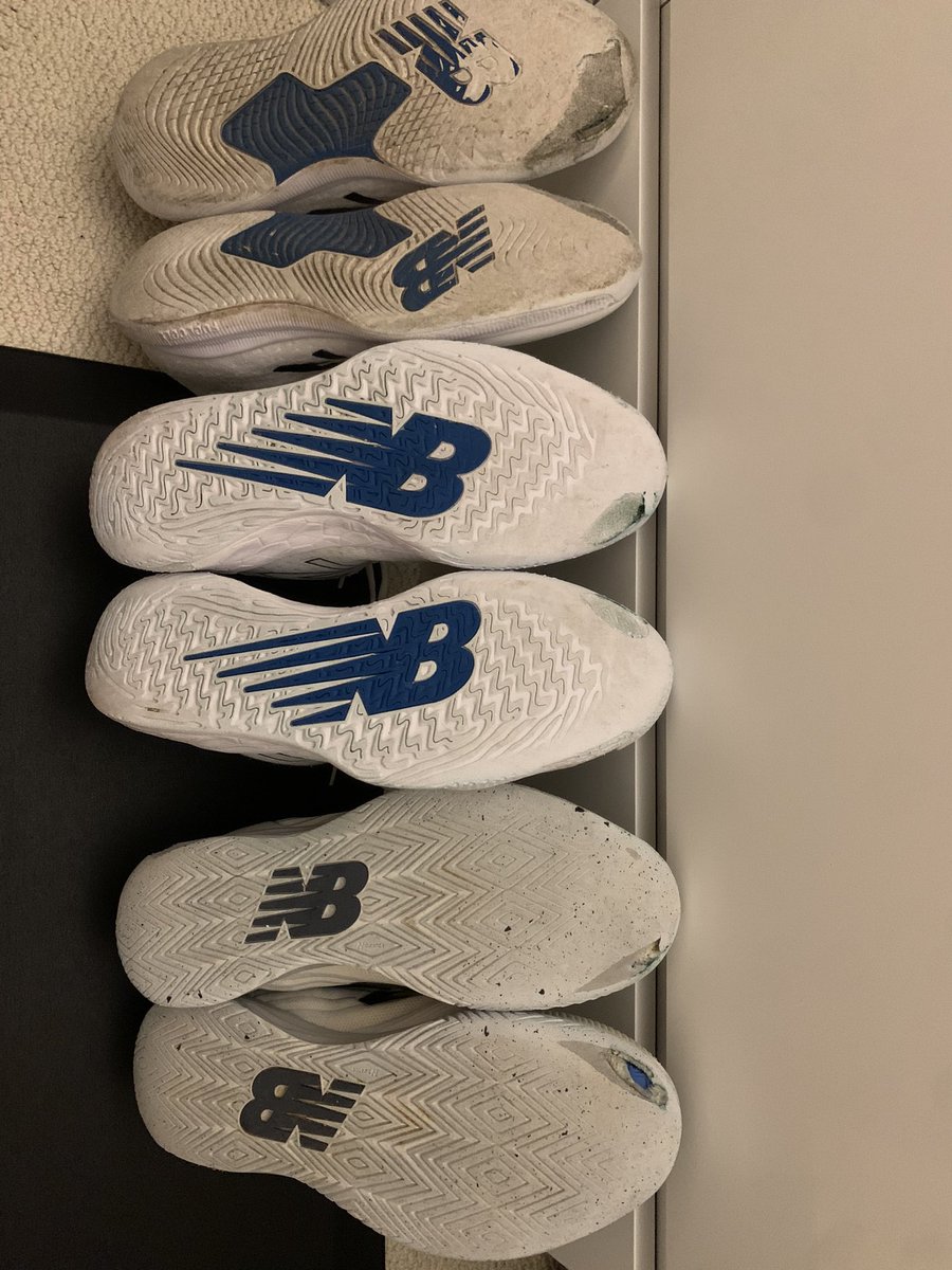nbrodie09's tweet photo. @newbalance tennis shoes aren’t what they used to be. 3 different models. Same outcome in less than a month each. Smh. https://t.co/SLzzakjlvS