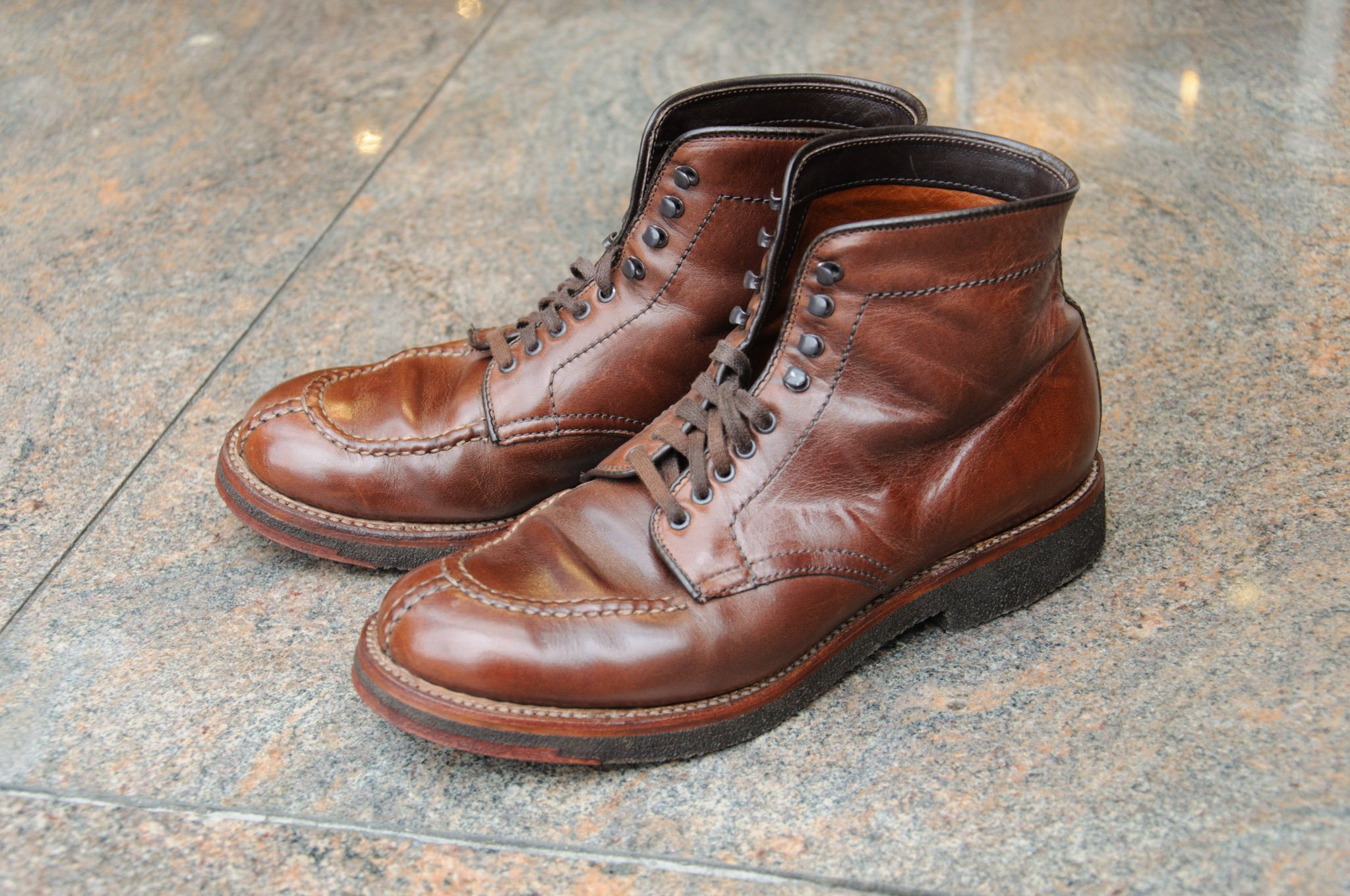 Alden 45407H タンカーブーツ クロムエクセル 8D 推奨】オールデン 45407H タンカーブーツ クロムエクセル ダークブラウン