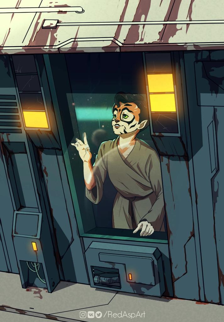 RedAspArt's tweet photo. Commission. Character backgstory illustration

She's cute, isn't she?

#StarWars #Space #Commission #furry https://t.co/cMjTZf1TZ8