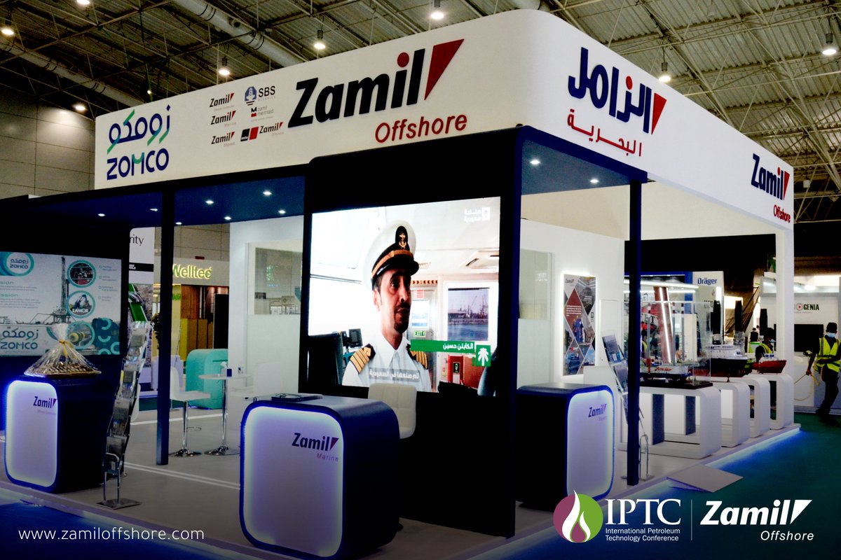 zamiloffshore's tweet photo. #Zamil_Offshore stand is ready for #IPTC2020! Visit us from 21 - 23 February at Riyadh International Convention & Exhibition Center
@iptc_net_org https://t.co/sVXDpf0AcA