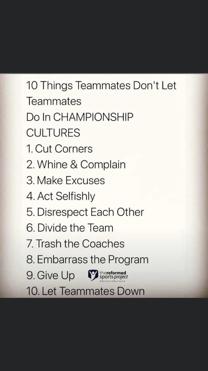 Yes sir!  Could not agree more. #HTT