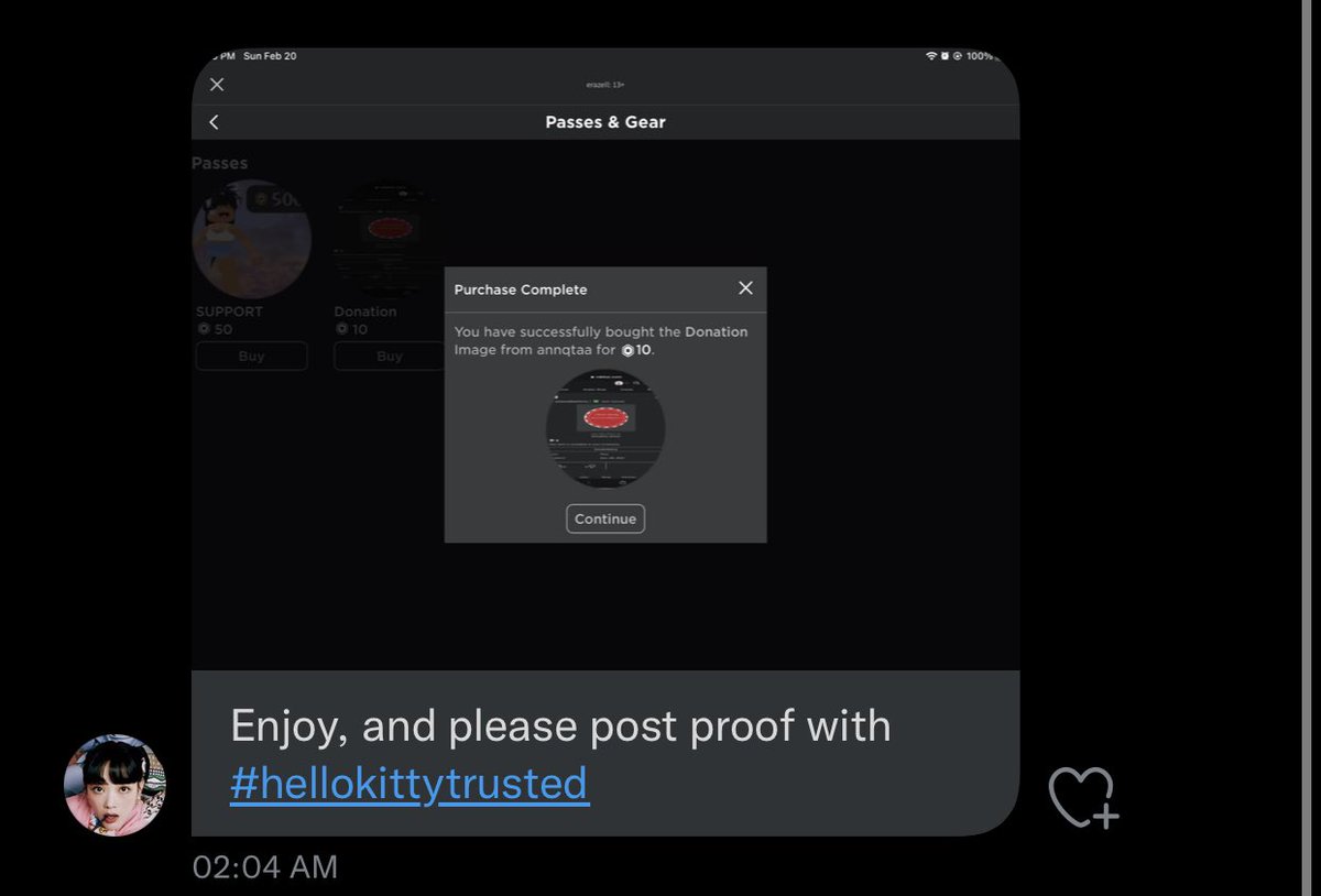anqxtra's tweet photo. #hellokittytrusted Tysm!!!
Just won their gw https://t.co/gYP0ZBwAuK