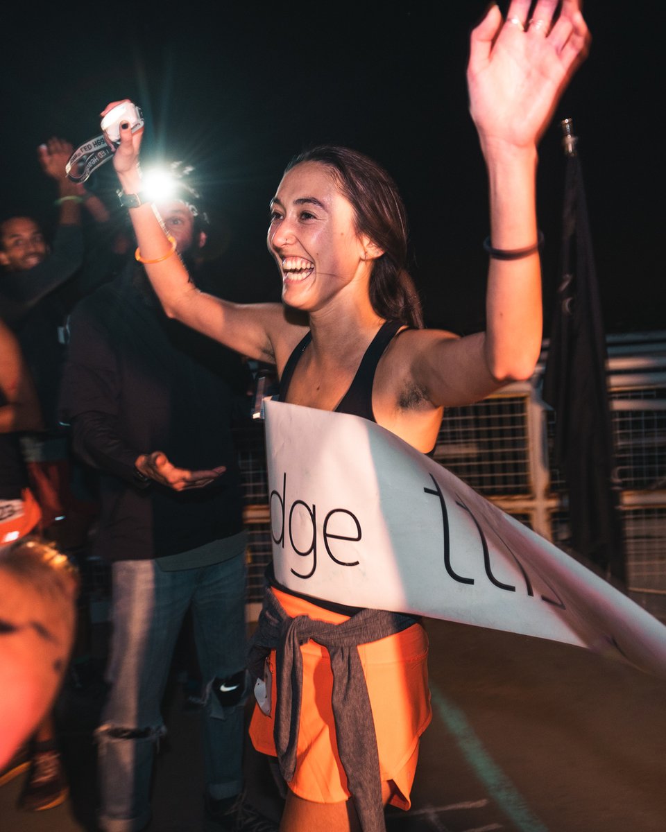 Always fun to watch the winner break the tape. The reactions have ranged from pure elation to an unforeseen karate kick. 
=================================
Body: Nikon Z6 II
Glass: Nikon 50 f/1.8
=================================
•
•
•
• 
#runla #underarmour #uarunning #w