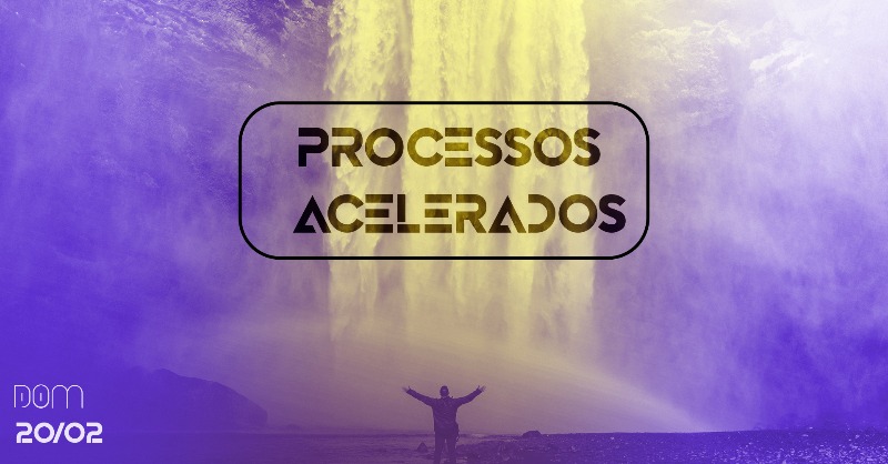 Processos acelerados | Palavra de Vida e Fé
youtu.be/sQPpP60nbLA