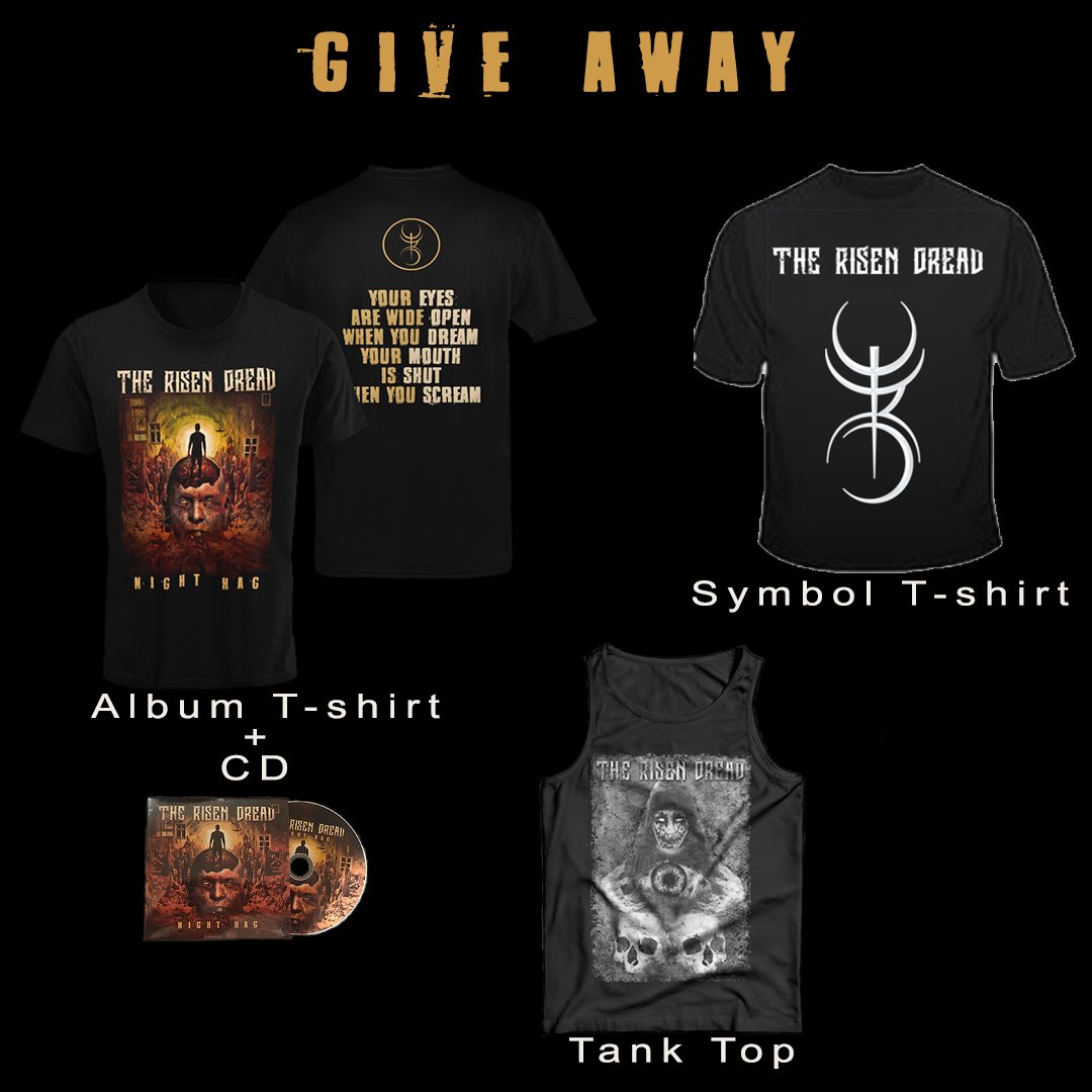 We're running a competition and giving away our merch for 3 people. HOW TO ENTER ✅FOLLOW @therisendreadband on Instagram ✅LIKE THIS PHOTO & TAG 2 FRIENDS ✅SHARE ANY MATERIAL OF THE BAND ON YOUR INSTAGRAM AS POST. TAG @therisendreadband WITH THE HASHTAG #trdmerchgiveaway