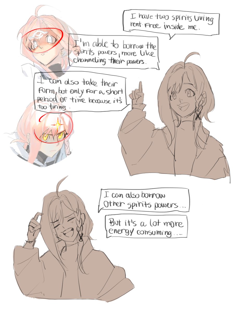 [oc] this is ugly but I added some lore to this character since she's supposed to be the main chara lmao
I might add some more shit later idk also excuse my ugly ass handwriting hope its readable 