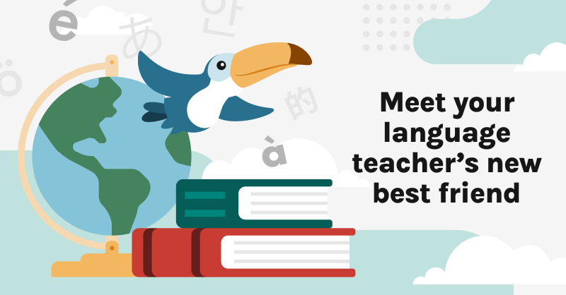 TaylorHarlow_'s tweet photo. Can’t afford to learn a new language? You can with Toucan.