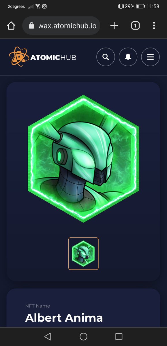 nickcarternz's tweet photo. @TrustWallet $Waxp to pull a 1 of 1 mythic nft #greenrabbitgame get on horde before the xchain and game release LFG! https://t.co/AloRYKHawH