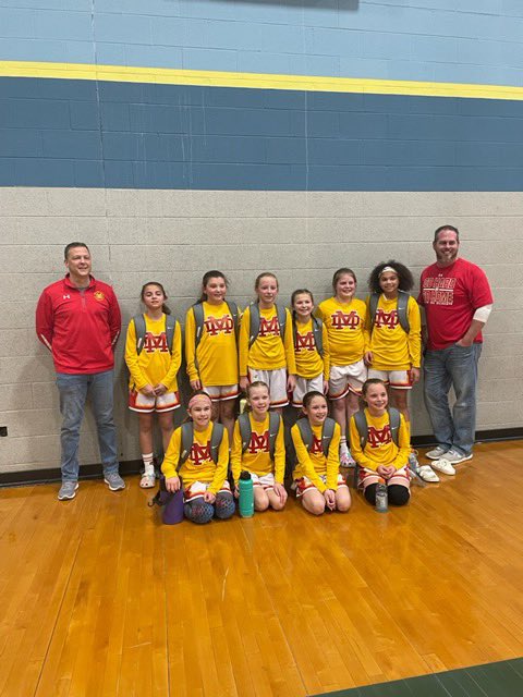 Congrats to our 5th grade jr. prep team for going undefeated (4-0) in the Washington Shootout! Great job to all players and coaches!!