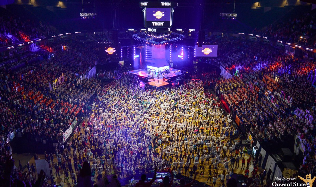 Jim_Gardner's tweet photo. Huge congratulations to @THON and Penn State for raising a record $13,756,374.50 for the fight against pediatric cancer. #ftk https://t.co/nFlUTMbrCD