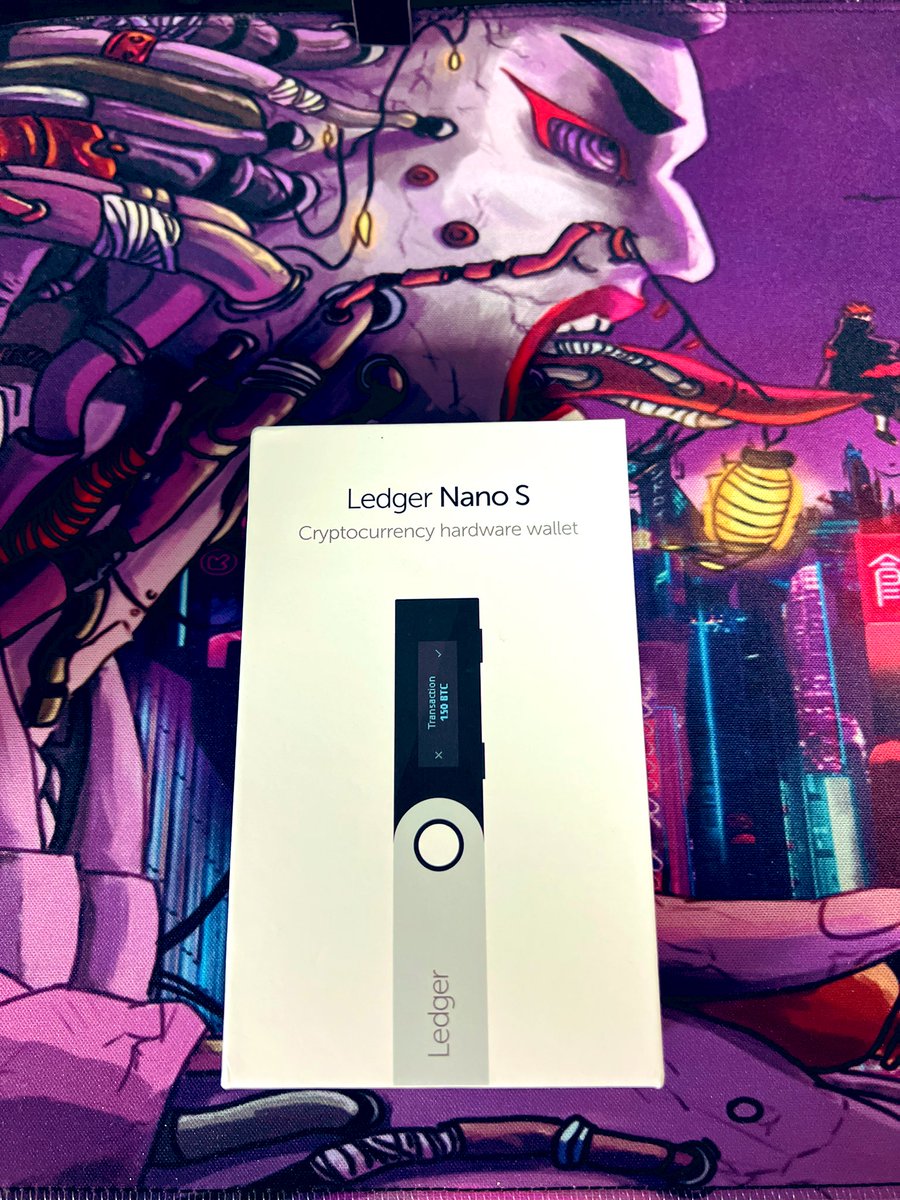 NFT_BORG's tweet photo. Just got my @Ledger to make sure I got that 5 ⭐️ security for my @METAKAYS once they eventually drop!🙏🏼😏 

✝️✝️#MetaKaysForDays ✝️✝️ https://t.co/z1u8MJ1pDW